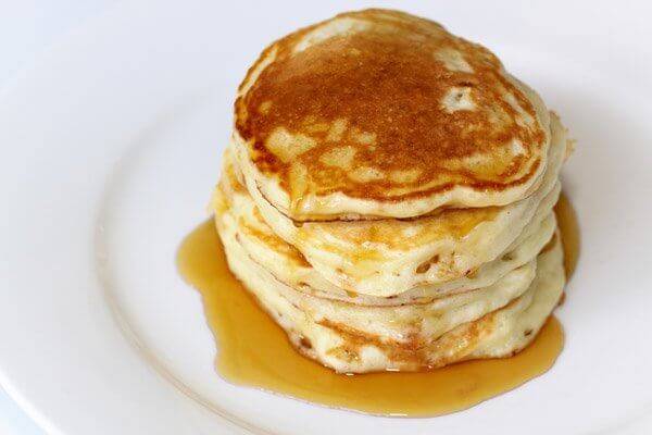 Buttermilk-yogurt pancakes