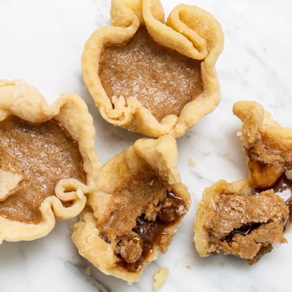 Vegan butter tarts