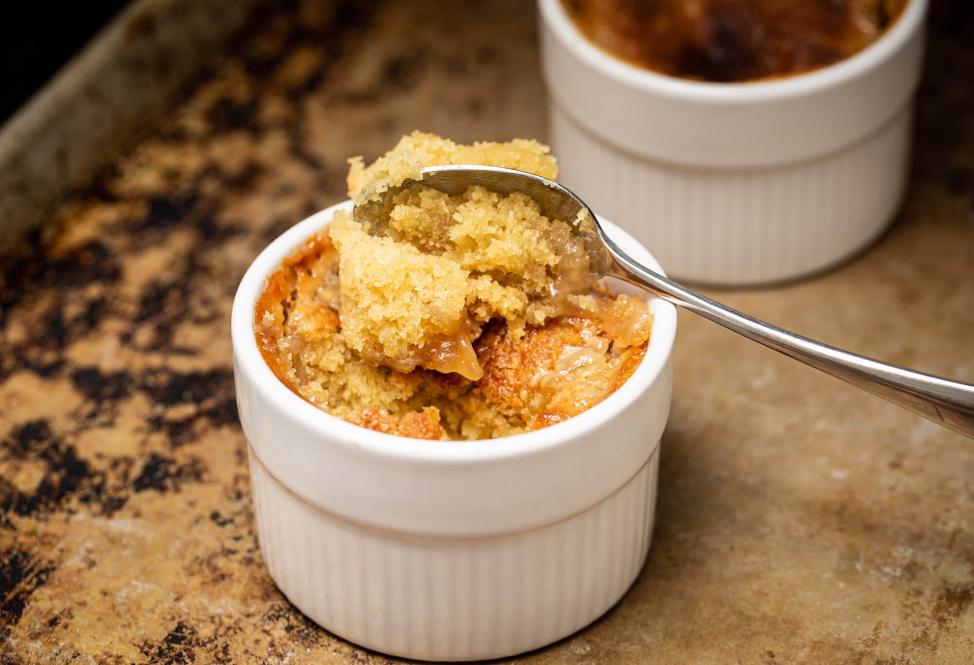 Vegan pouding chomeur