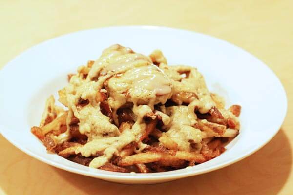 Foie gras poutine, an 'Au Pied de Cochon' classic made at home